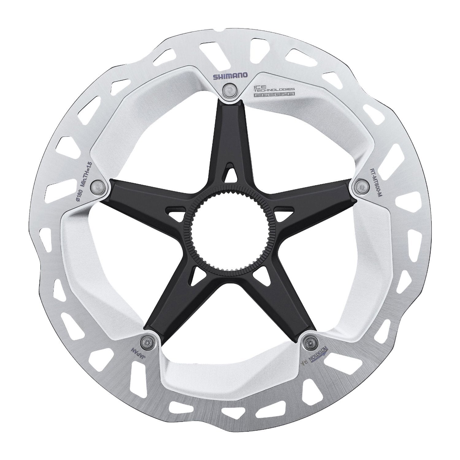 Rotor Freno Disco Shimano Rt-Mt800 M 180Mm  Ind.Pack  Irtmt800Me