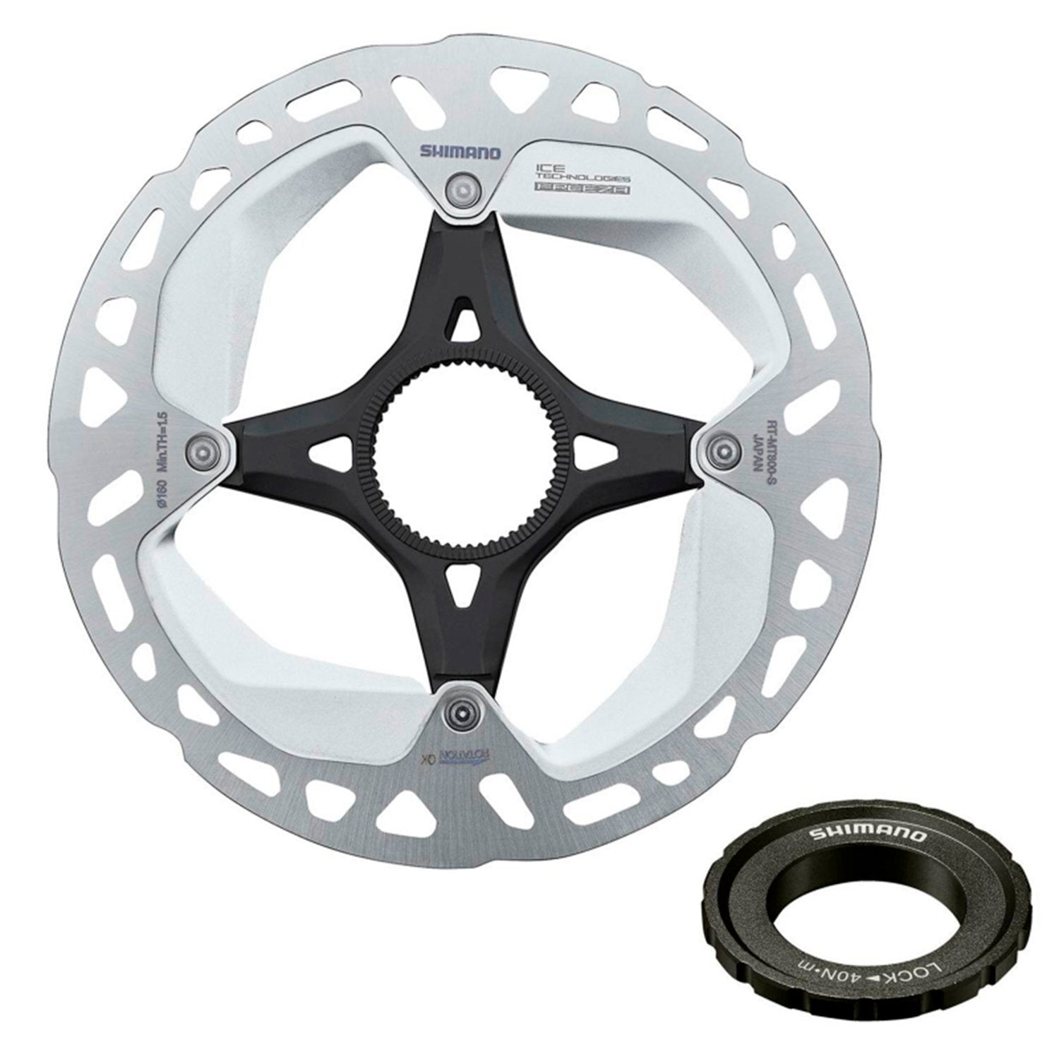 Rotor Freno Disco Rt-Mt800 160Mm W/Lock Pack Irtmt800Si