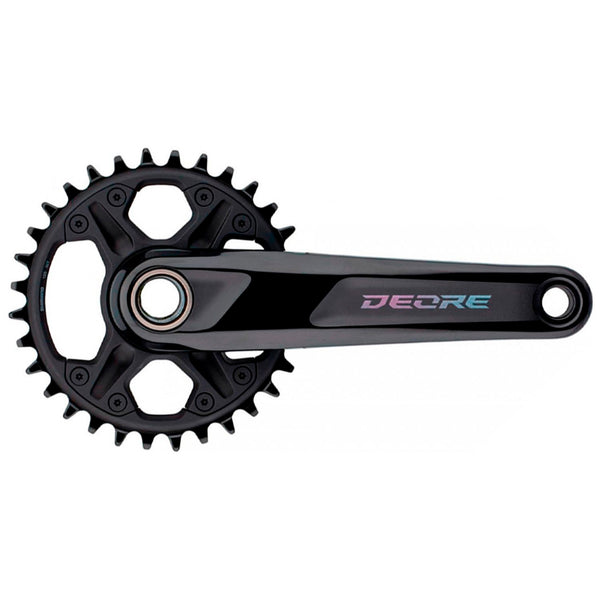 Shimano Volante FC-M6100-1 Deore, For Rear 12-Speed, 2-Pcs Fc, 175mm - Rideshop