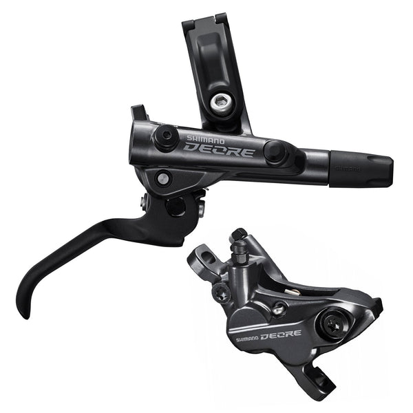 Shimano Freno Hidraulico Completo Shimano Deore Bl-M6100(R) - Br-M6120(R), /J-Kit, W/O Adapter, Resin Pad 17 - Rideshop