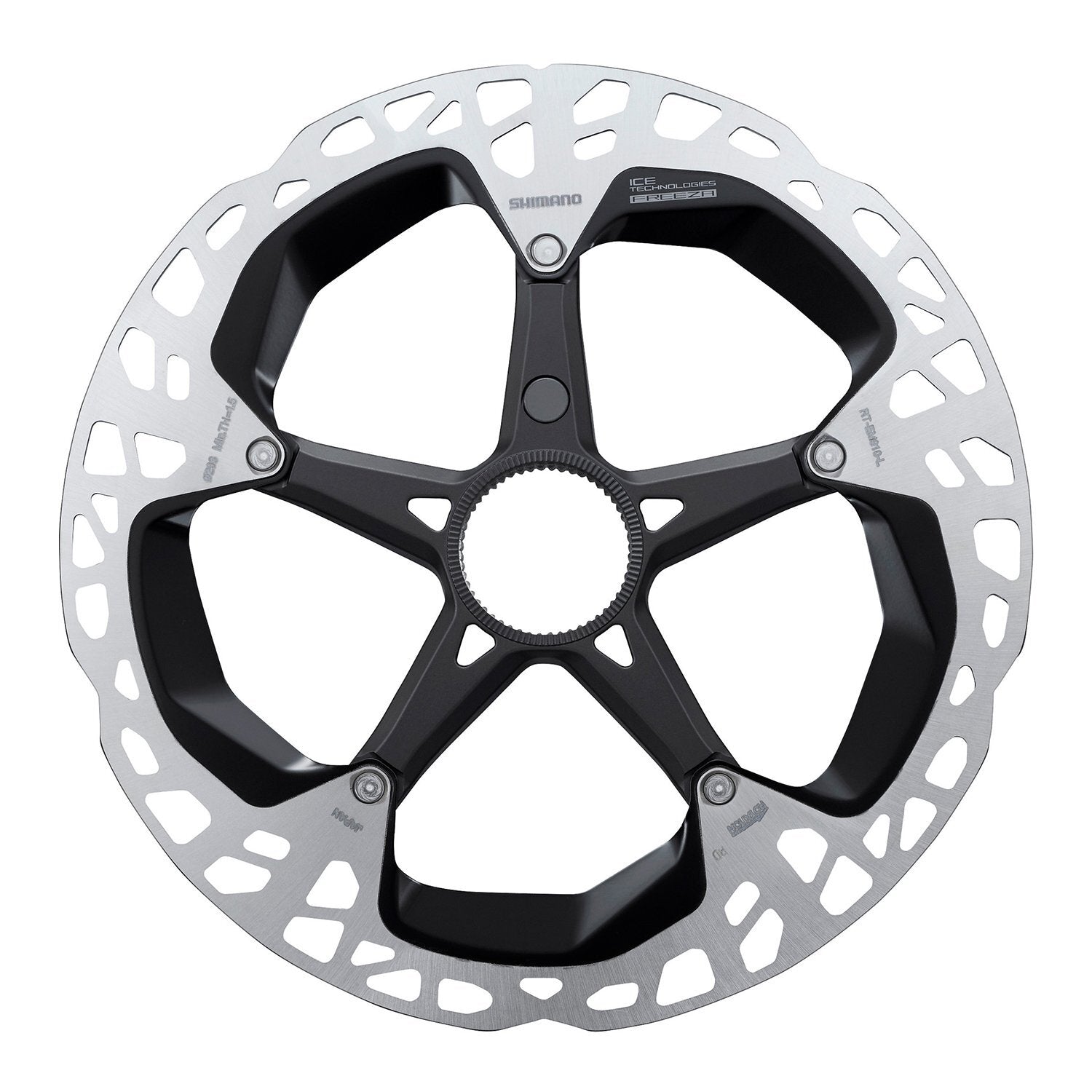 Rotor Freno Disco Shimano Rt-Em910 L 203Mm W/Lock Ring External Serration  Ind.Pack Irtem910Le