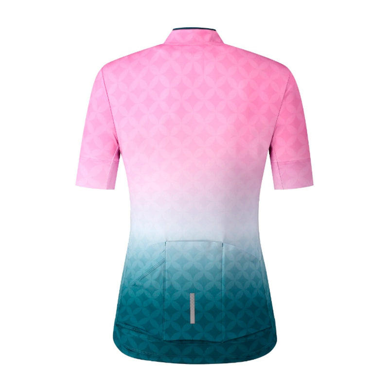 Shimano Polera Jersey Ruta Pink XL - Rideshop