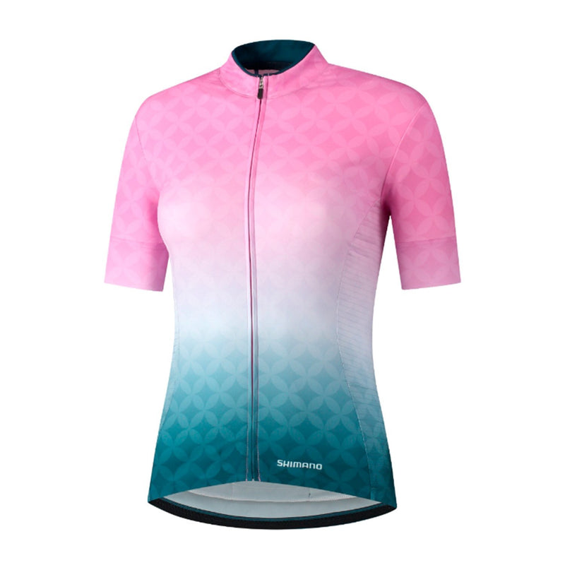 Shimano Polera Jersey Ruta Pink XL - Rideshop