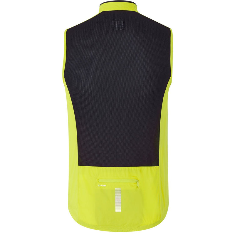 Shimano Corta Viento Compact Wind Vest, Neon Yellow - Rideshop