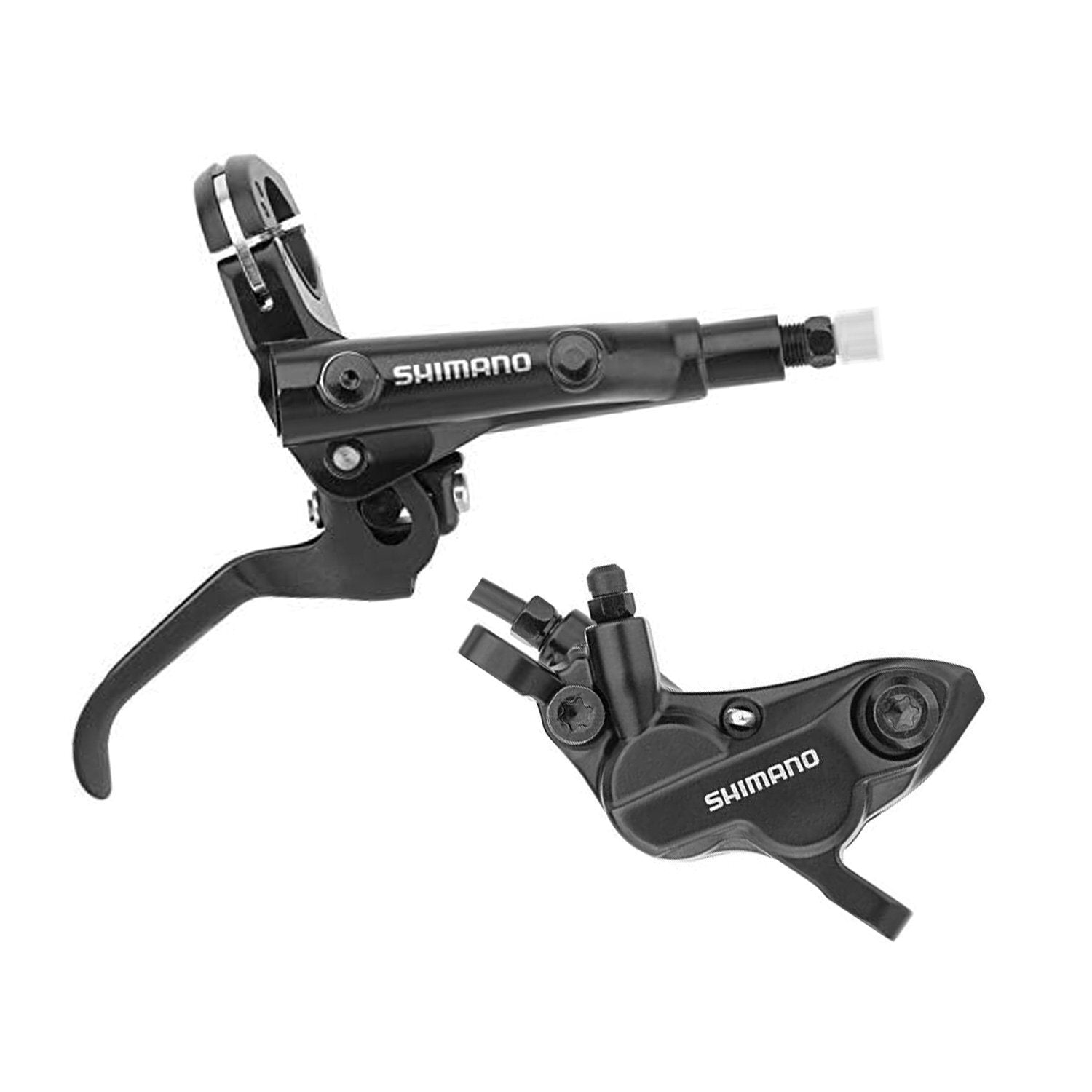 Shimano Freno Hidraulico Completo Set/J-Kit, Bl-Mt501(R), Br-Mt520(R), Black, W/O Adapter, Resin Pad - Rideshop