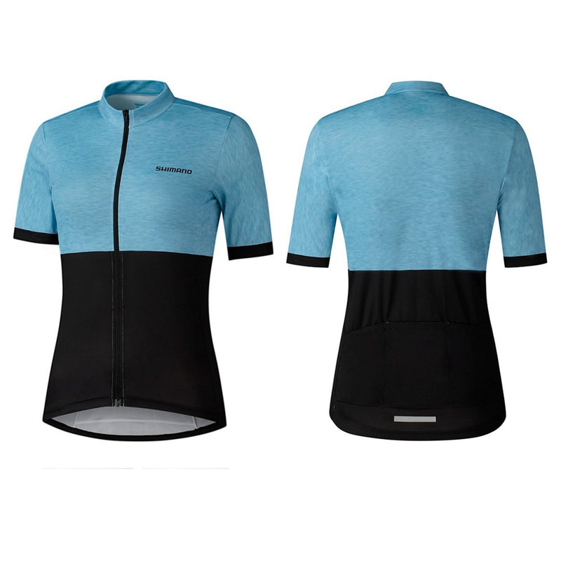 Shimano Polera Jersey Ruta Element Pervinca - Rideshop