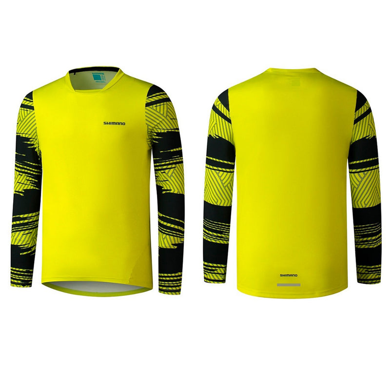 Shimano Polera Jersey Mtb Myoko Amarillo - Rideshop