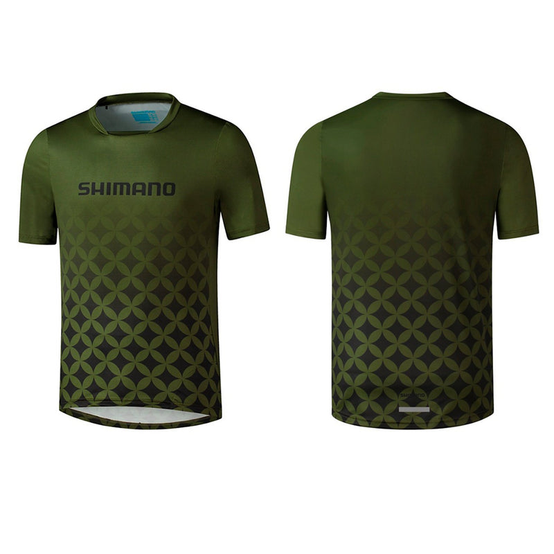 Shimano Polera Jersey Mtb Myoko Khaki - Rideshop