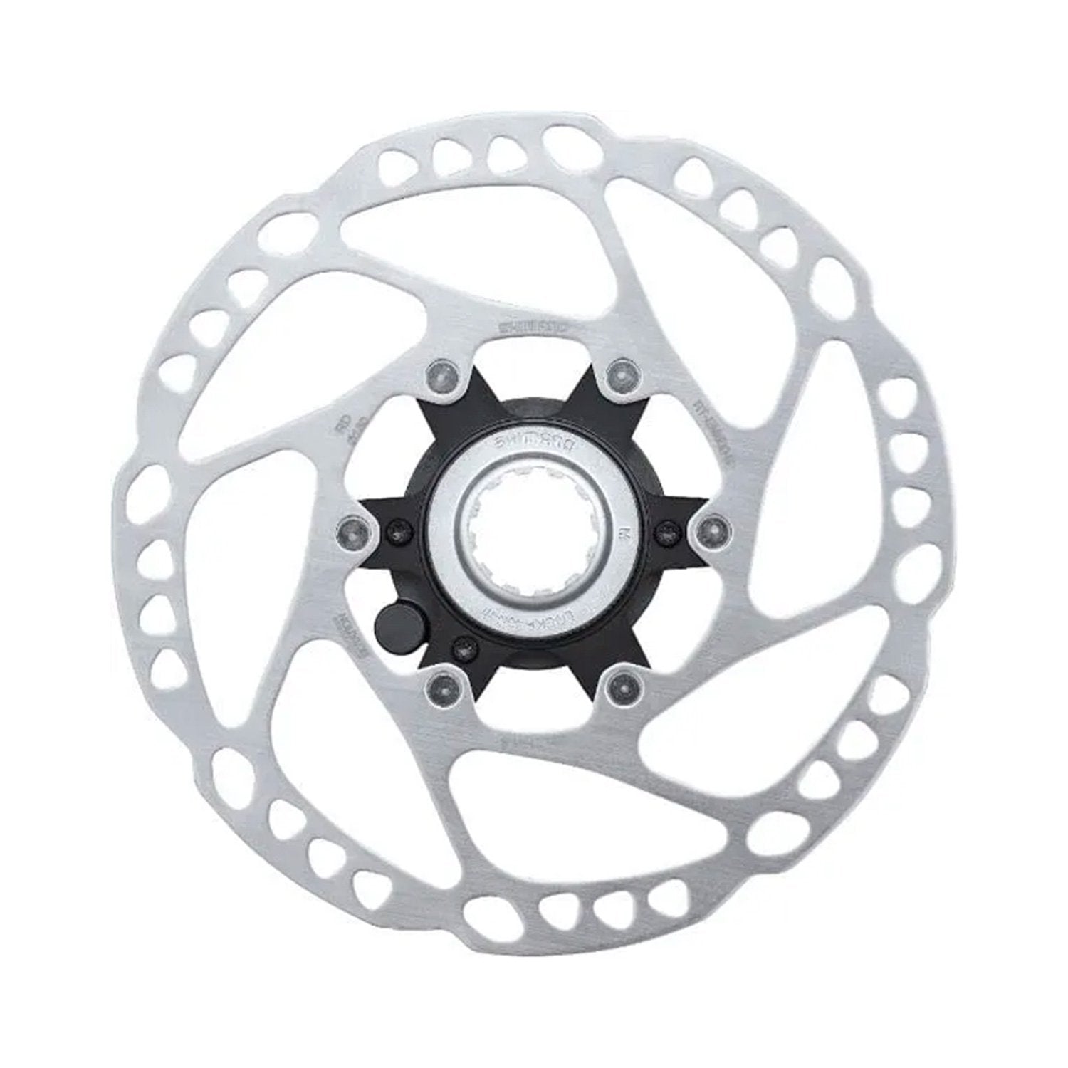 Rotor Freno Disco Rtem600Skc Shimano M 180Mm Lock Ring Internal Serration Empaque