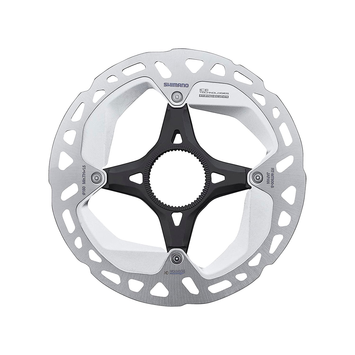 Rotor Freno Disco Rtmt800 Shimano Ss 140Mm Lock Ring External Serration. Irtmt800Sse