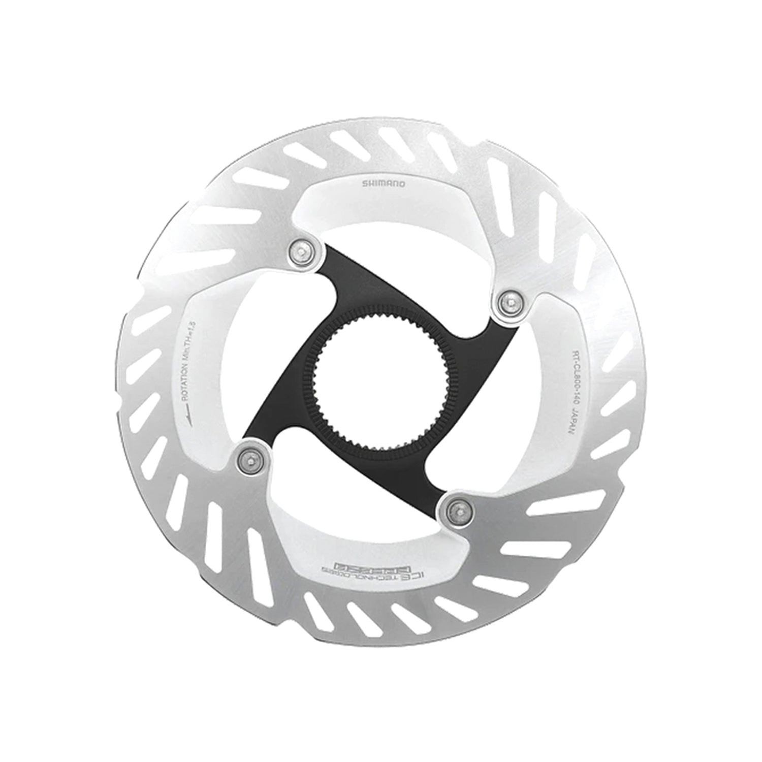 Rotor Shimano Rotor For Disc Brake Rt-Cl800Ss 140Mm W/Lock Ring External Serration