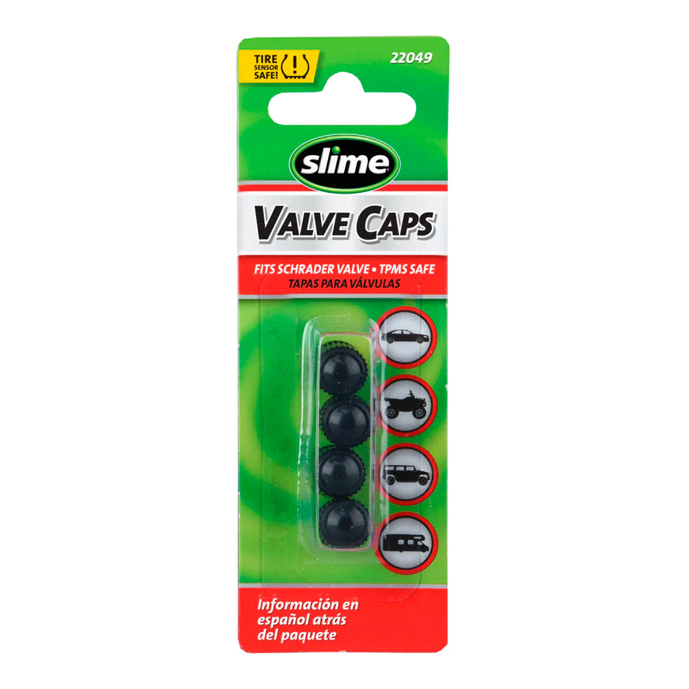 Slime Set de Tapa Valv plastico 4 pc Negra - Rideshop