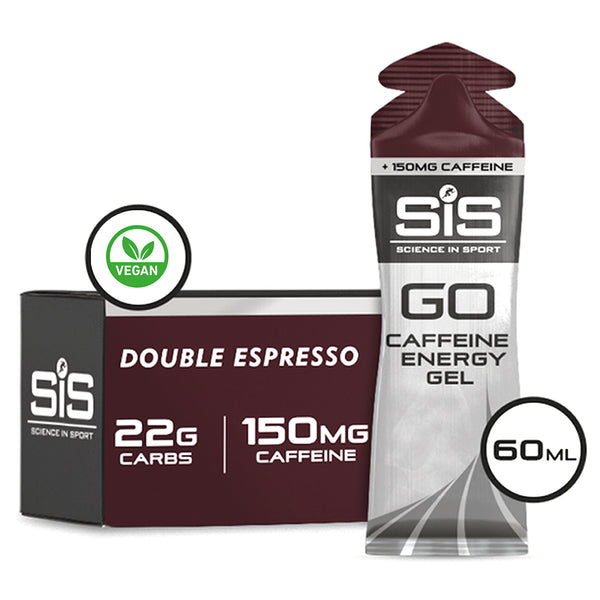 Gel SIS Go + Cafeina Doble Espresso 60ml - Rideshop