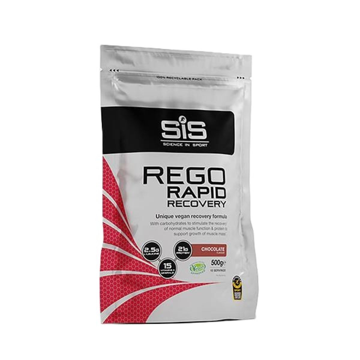 Polvo SIS REGO Recuperación Rápida 500g - Chocolate