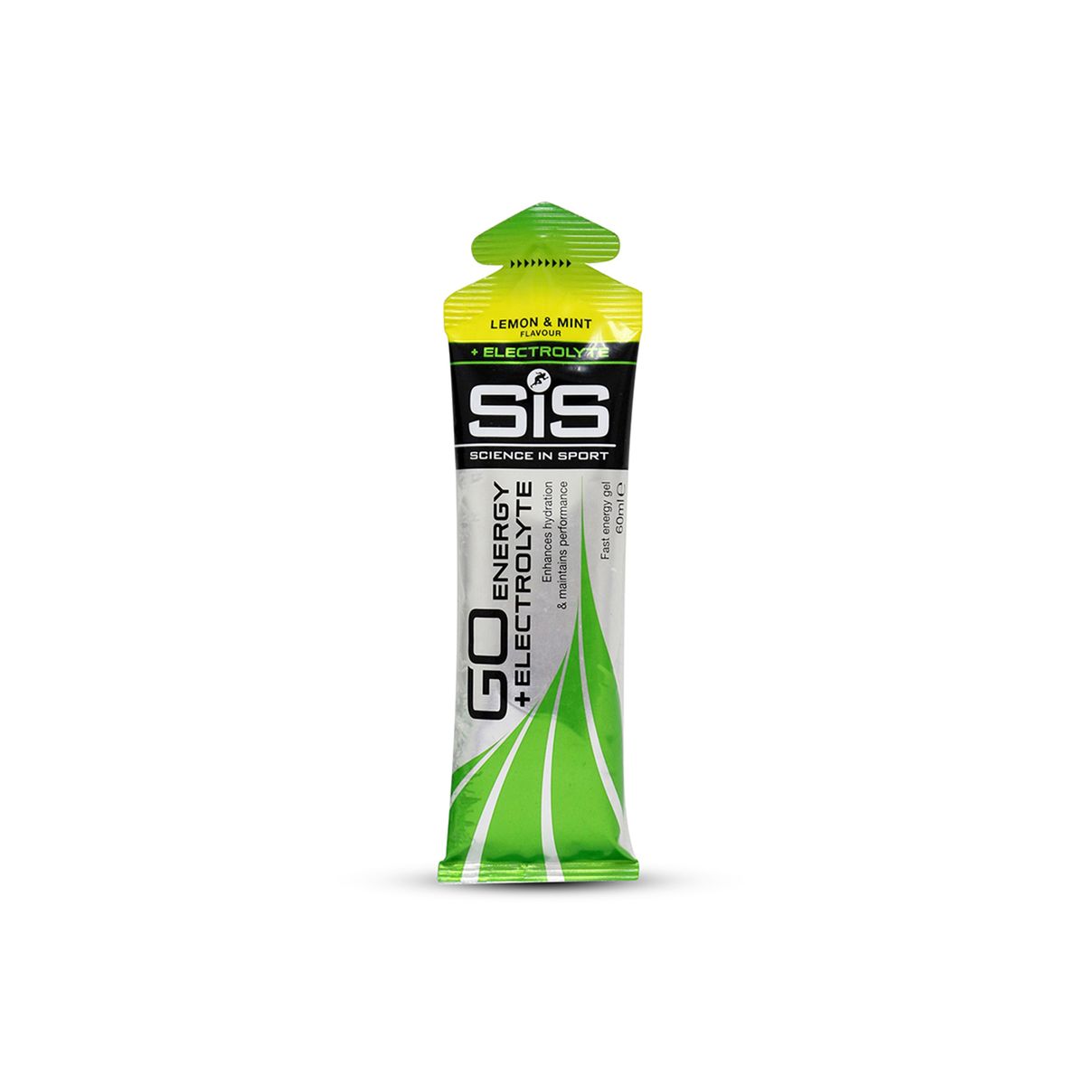 Caja SIS Gel GO + Electrolitos Limón & Menta 60ml 30U