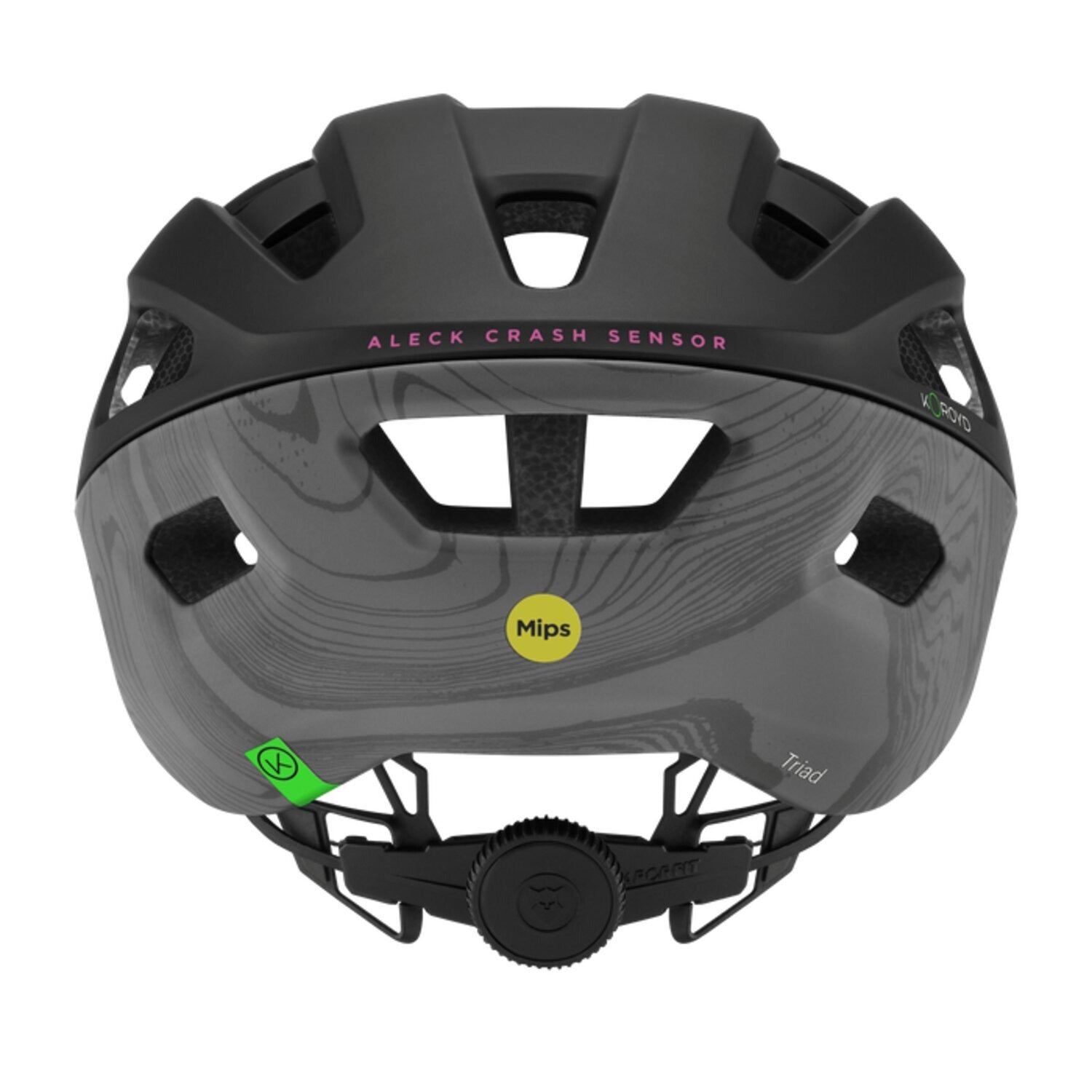 Casco SMITH Triad Mips con Sensor Aleck para Choque Matte Black / Topo