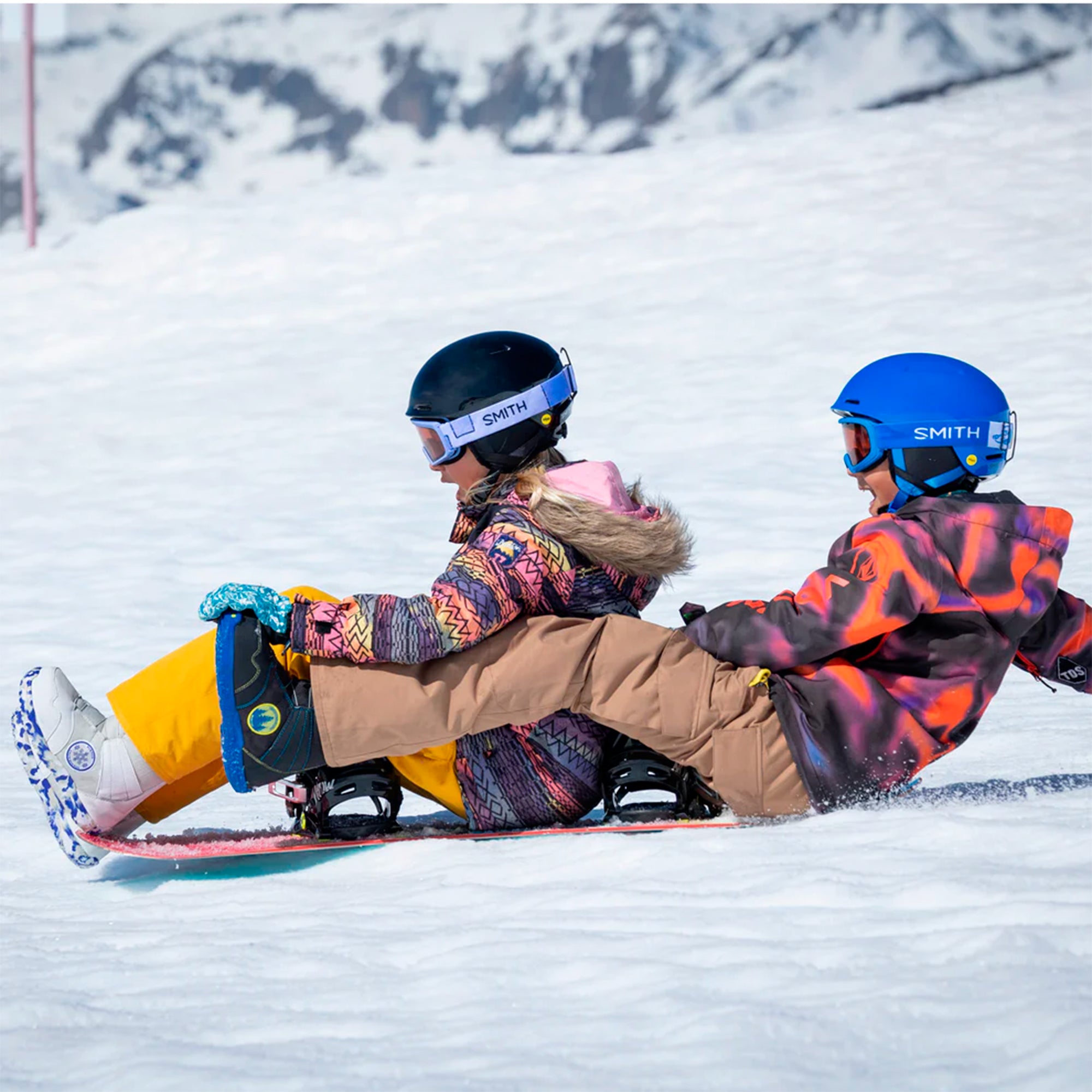 Casco SMITH Nieve Infantil Glide Mips Vivid Pink Hearts