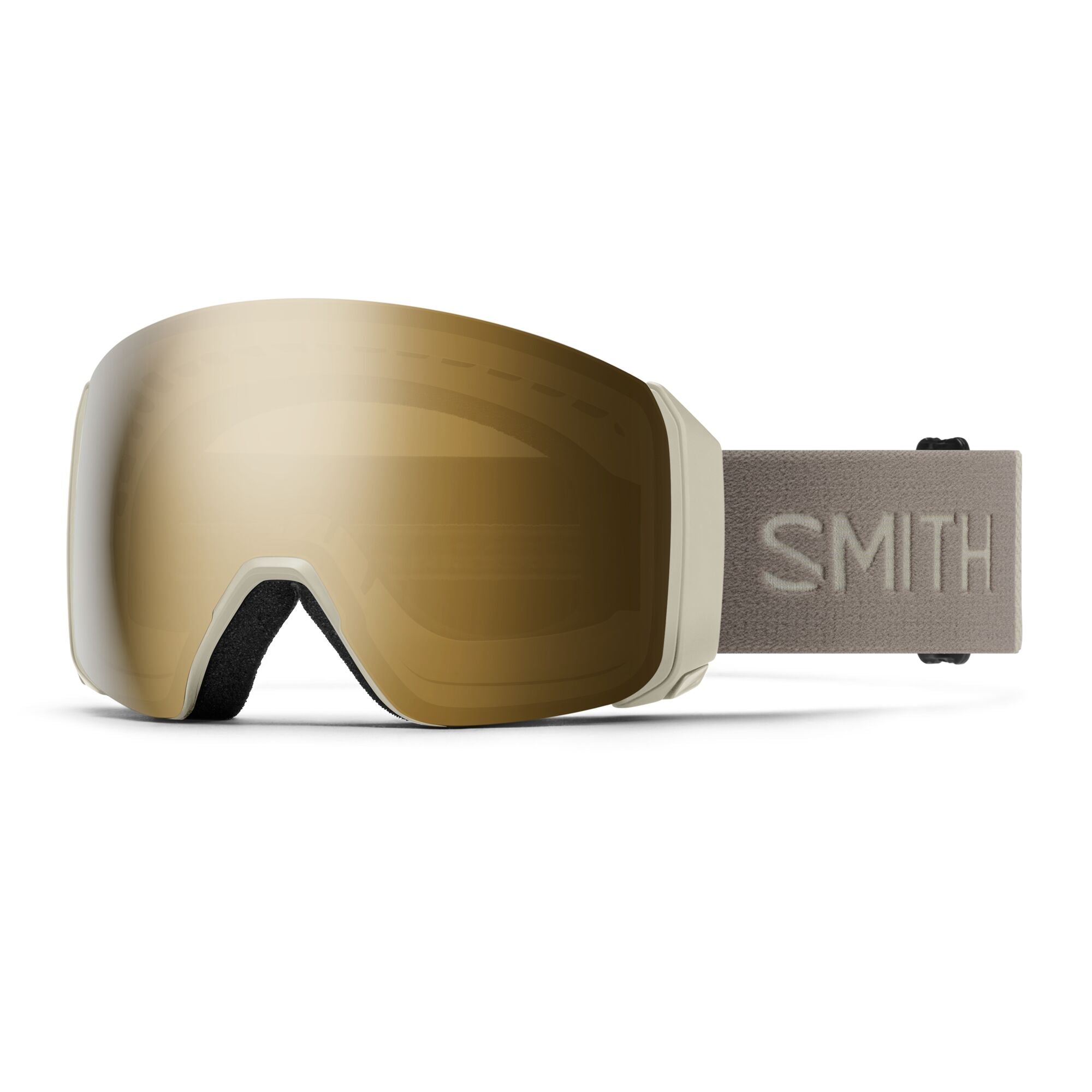 Antiparra SMITH Nieve 4D MAG CP Sun Negro Gold Chalk Espejada XL