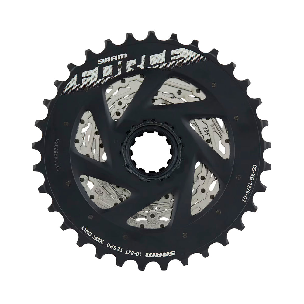 Piñón SRAM XDR Force D1 XG1270 12V 10-33T Plateado