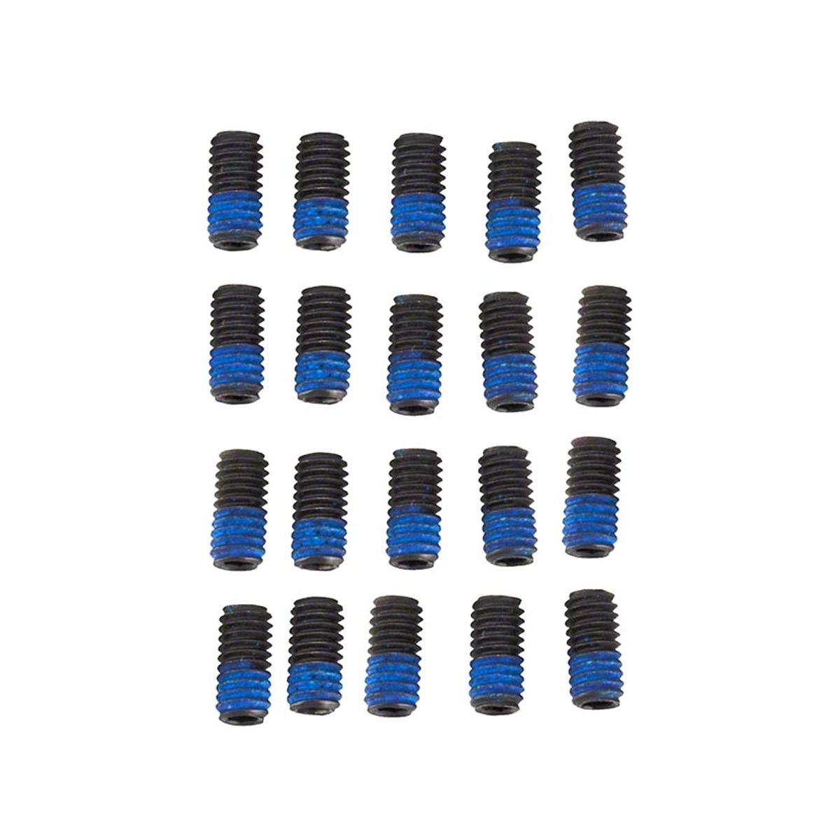 Pernos Pedal Time Speciale 20 Piezas - Negro