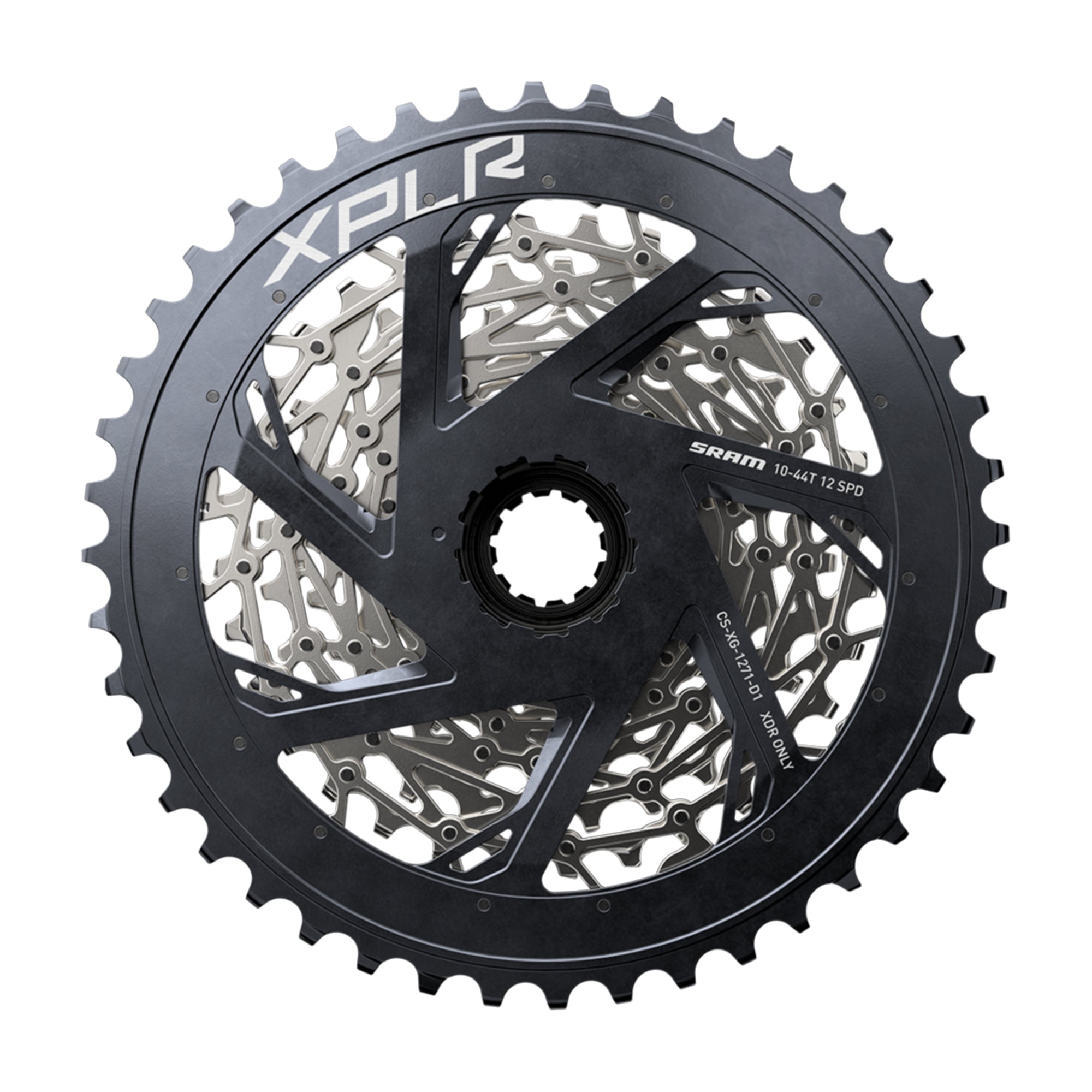Piñon SRAM XPLR XDR XG1271 10-44T 12V Plata