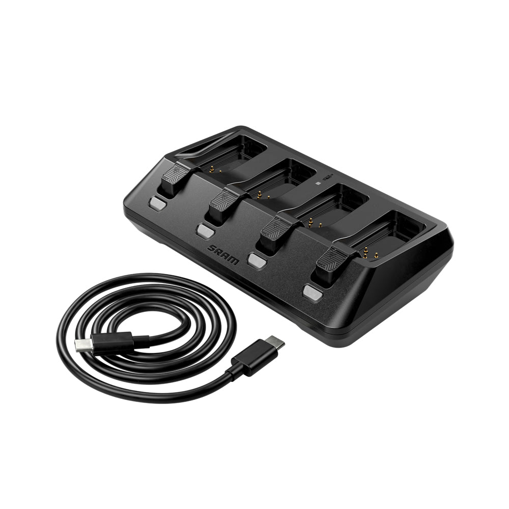 Cargador SRAM 4 Baterías AXS eTap USB C
