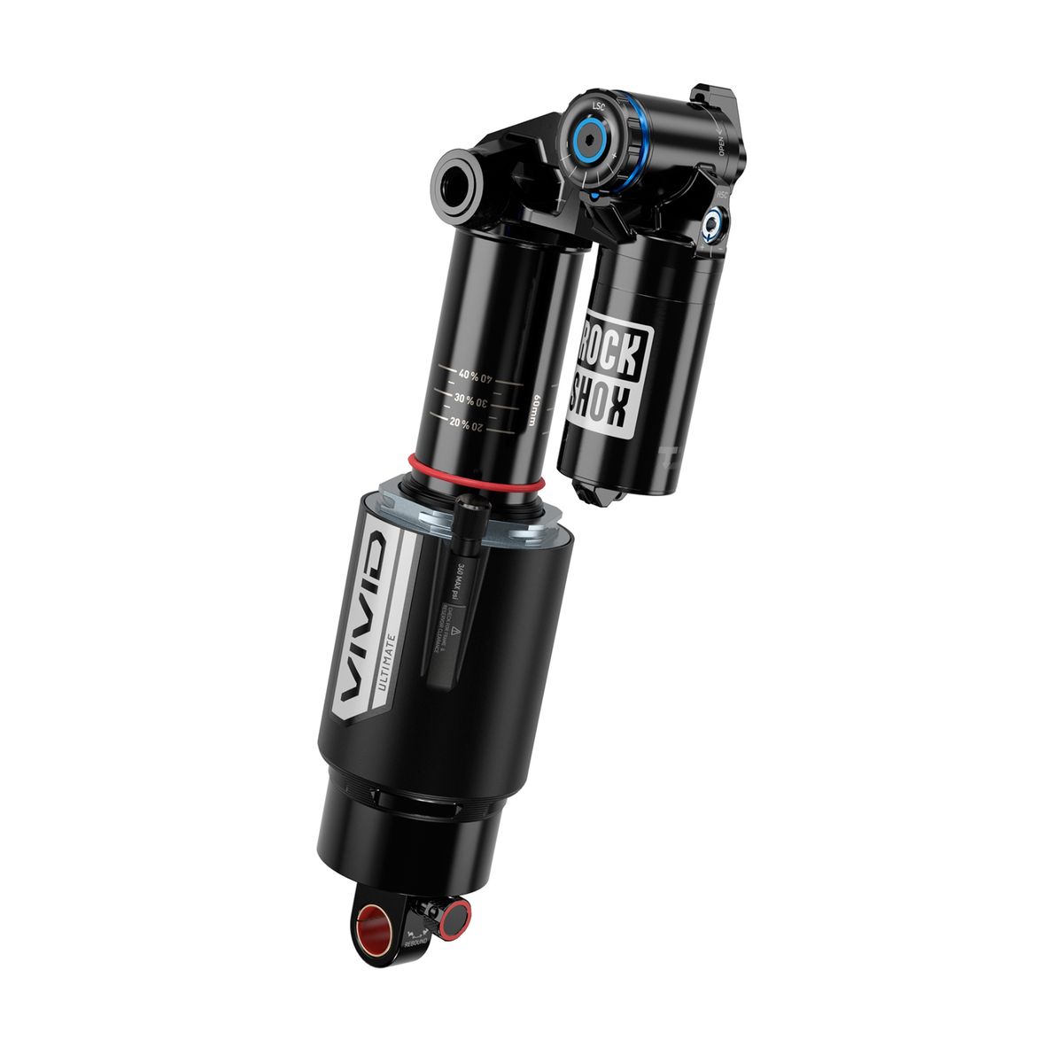 Shock RockShox Vivid Ultimate RC2T Air Loc C1 205mm Estándar Trunnion