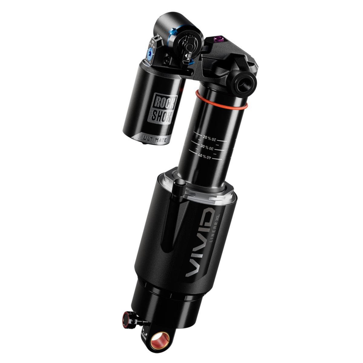 Shock RockShox Vivid Ultimate RC2T Linear XL Air D1 185mm Estándar Trunnion