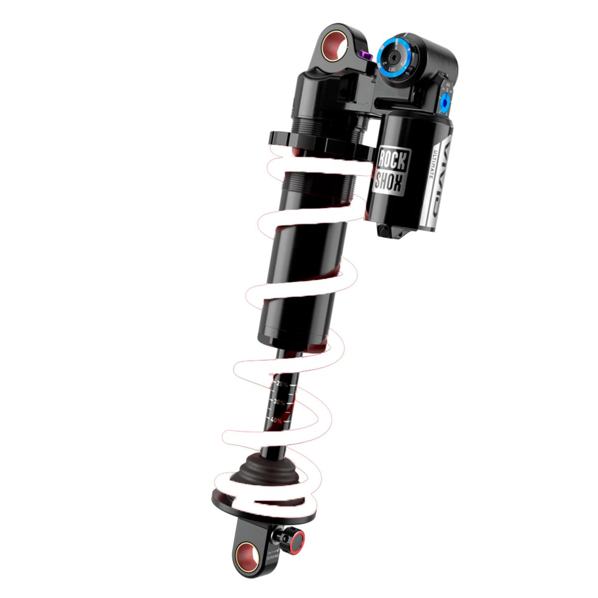 Shock RockShox Vivid Ultimate DH RC2 Coil D1 250mm Estándar