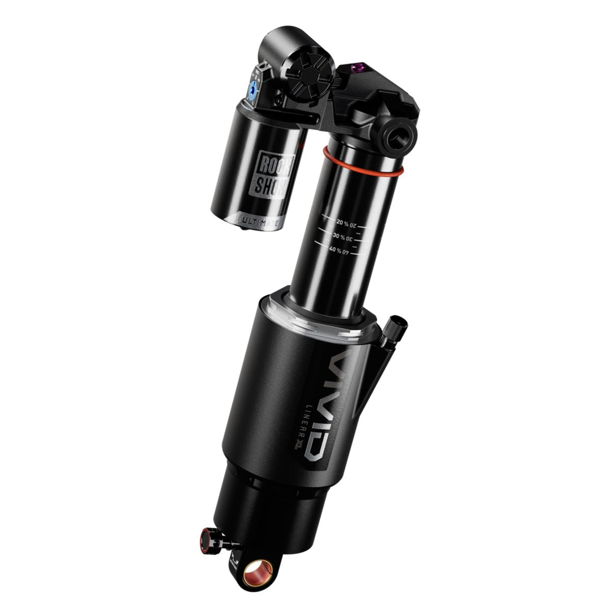 Shock RockShox Vivid Ultimate DH RC2 Linear XL Air D1 225mm Estándar Trunnion - 225 x 75 mm