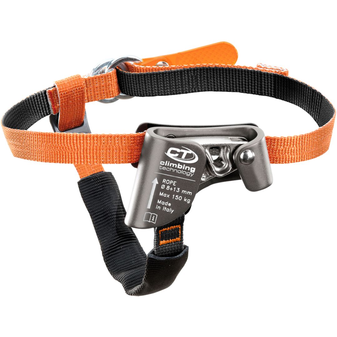 Bloqueador Quick Step-S Climbing Technology Pie Izquierdo Gris