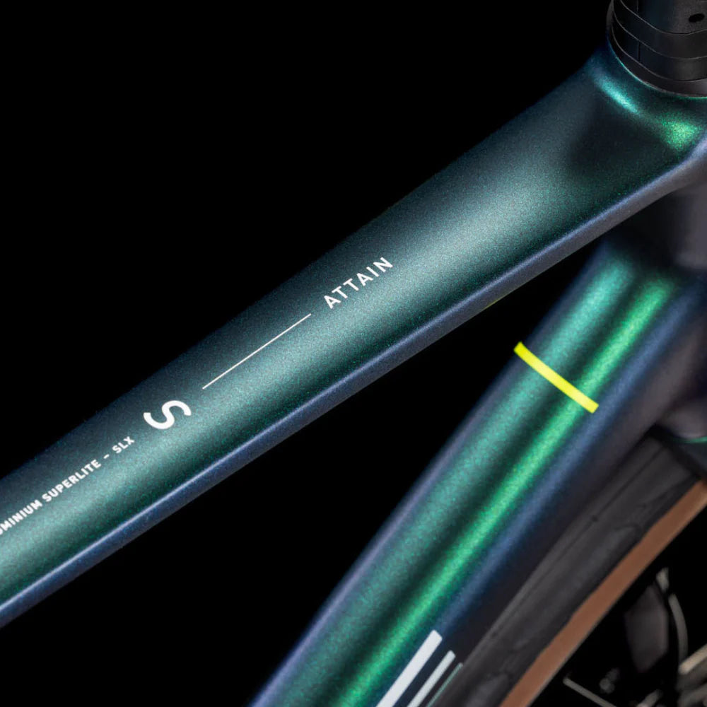 Bicicleta Ruta Cube Attain SLX Goblin´n´Yellow | Entrega desde 15 Diciembre 2025