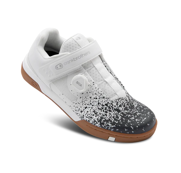 Zapatillas Crankbrothers Stamp Boa Splatter | Black-White Gum - Rideshop