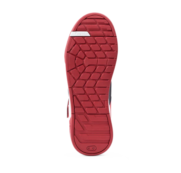 Crankbrothers Zapatillas Stamp Speedlace | Negro-Rojo - Rideshop