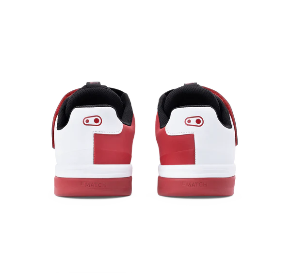 Crankbrothers Zapatillas Stamp Speedlace | Negro-Rojo - Rideshop
