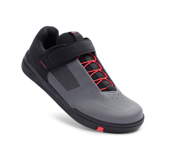 Zapatillas Crankbrothers Stamp Speedlace | Grey-Black-Red - Rideshop