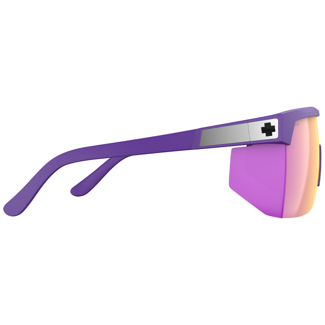 Anteojos SPY+  Super Flynn ANSI Matte Purple - Happy Gray Green Pink Mirror