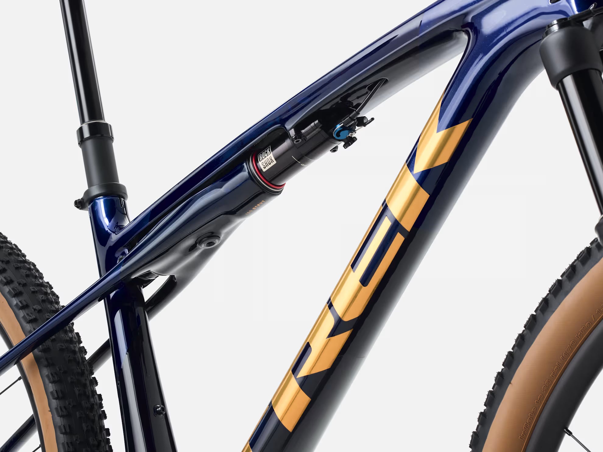 Bicicleta MTB Trek Supercaliber 9.7  GX AXS Gen 2 Azul Oscuro
