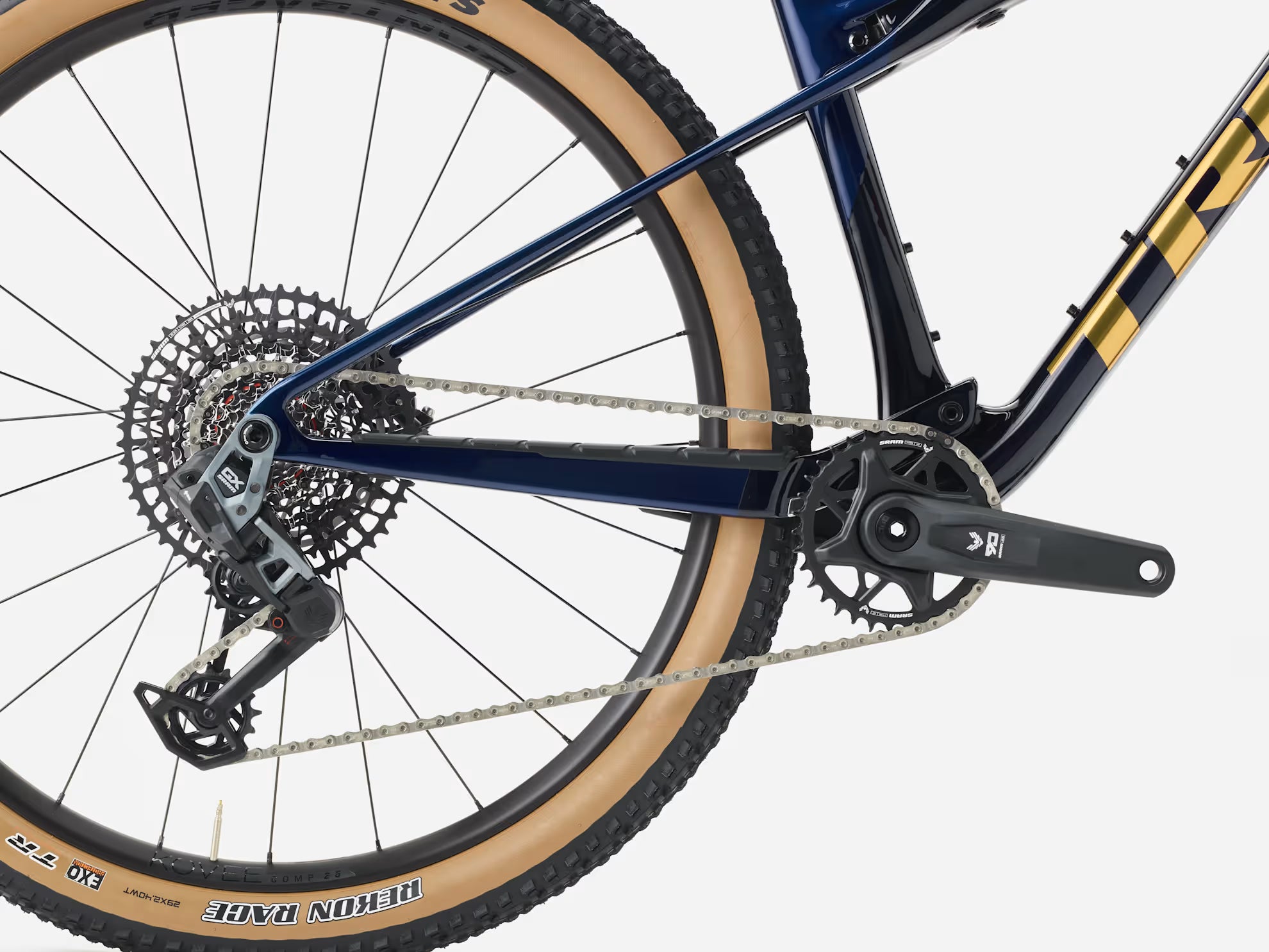 Bicicleta MTB Trek Supercaliber 9.7  GX AXS Gen 2 Azul Oscuro