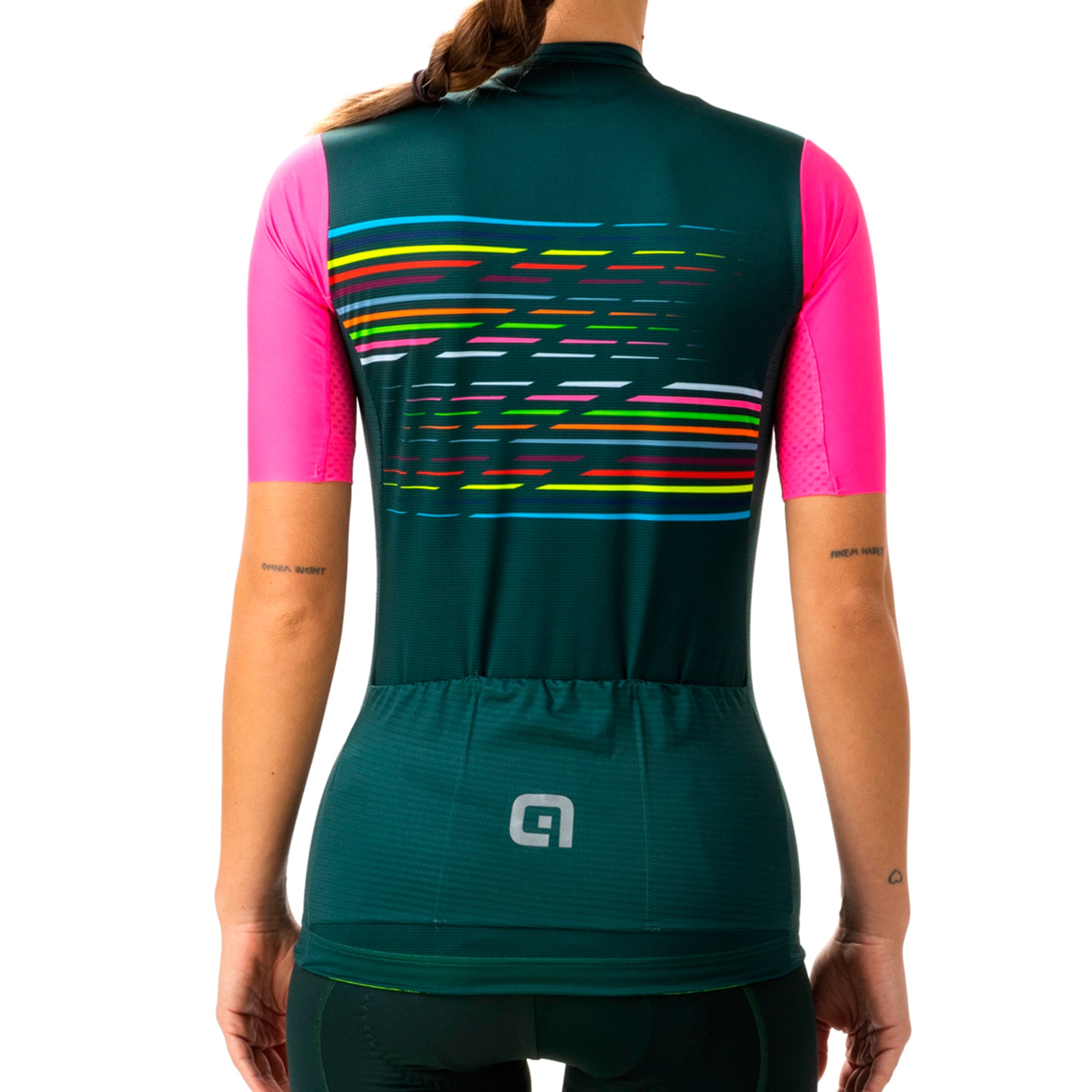 Tricota Ale PR-S Logo Verde Oscuro Mujer L