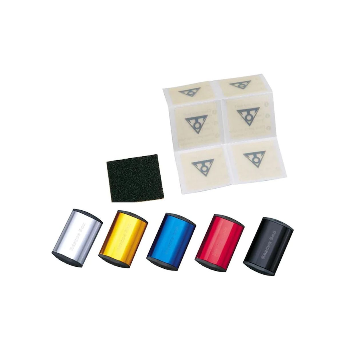 Topeak Cajita Fluorecente con Parches - Rideshop