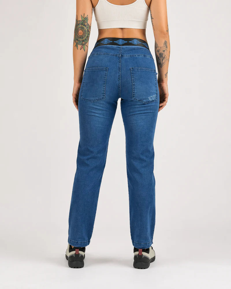 Pantalón Escalada Jeanstrack Trekking Tarya Jeans Stone Mujer
