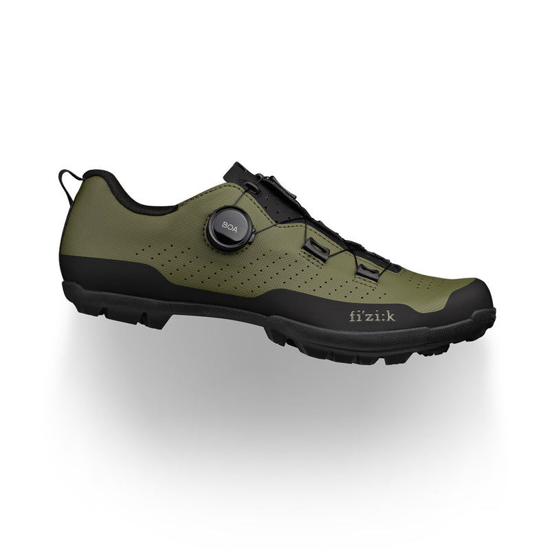 FIZIK Zapatillas de Bicicleta Atlas Army-Black