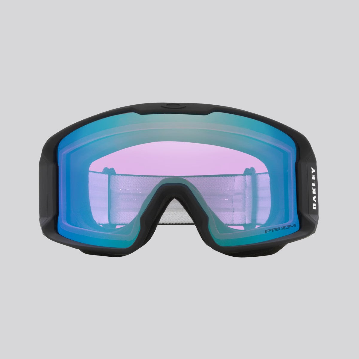 Antiparras Oakley Line Miner Matte Black / Prizm Snow Iced Iridium - vista 2