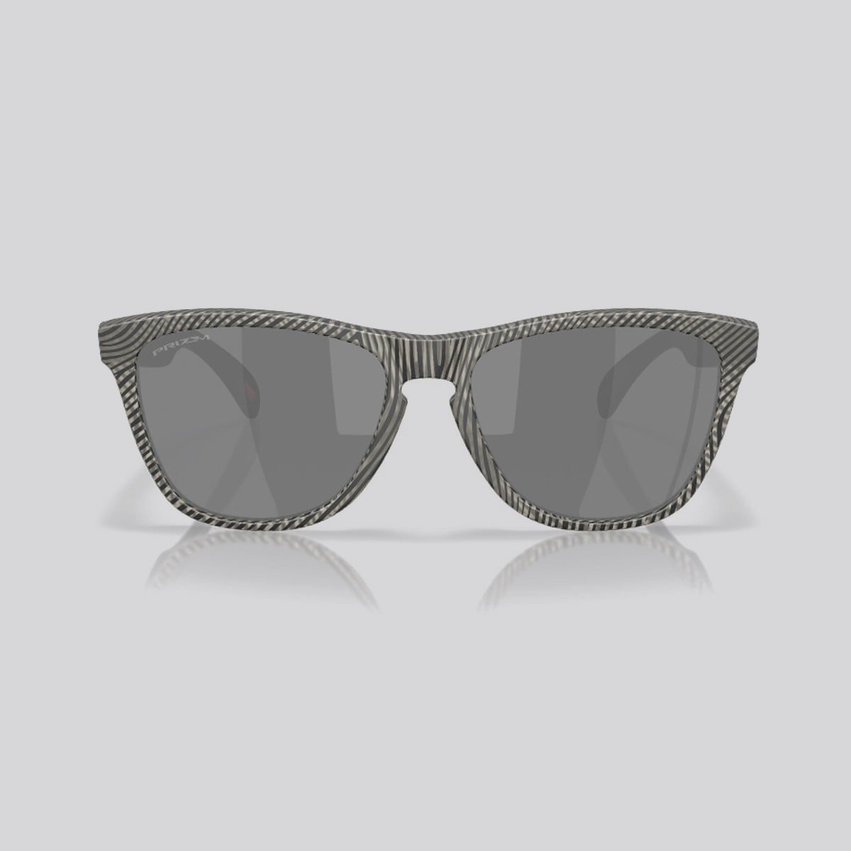 Lentes de Sol Oakley Frogskins Matte Grey Ink Fingerprint / Prizm Black - vista 2
