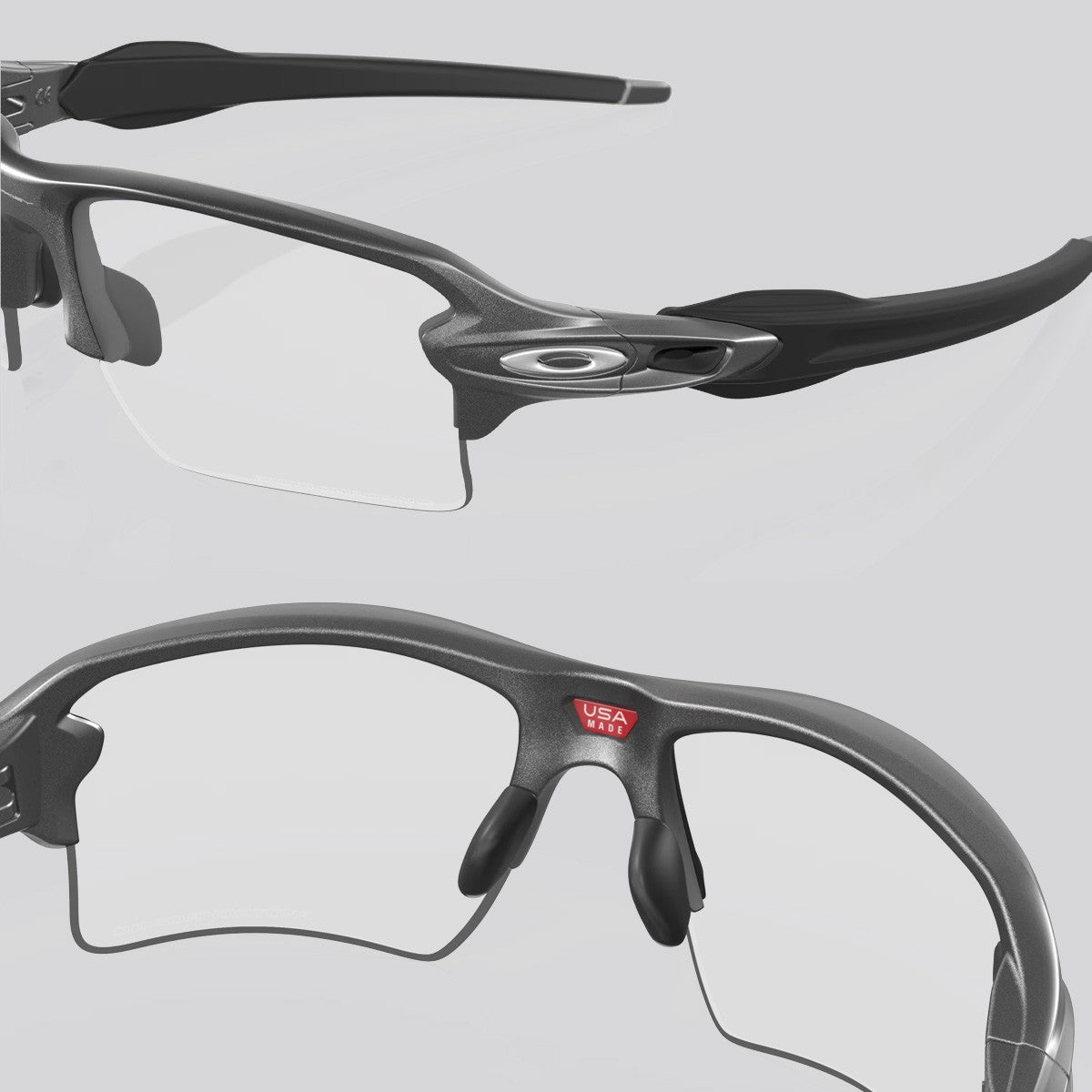 Lentes de Sol Oakley Flak 2.0 XL Steel Fotocromático - vista 6