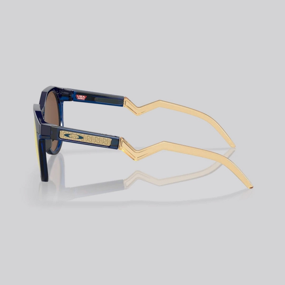 Lentes de Sol Oakley HSTN Trans Blue Light Curry / Prizm 24K Polarizado - vista 3