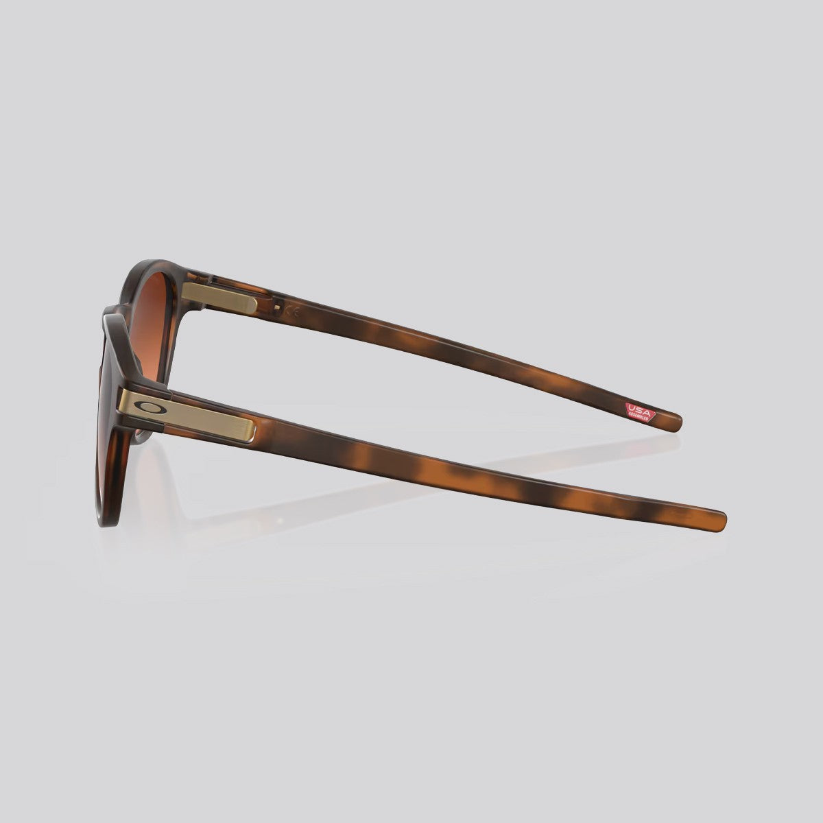 Lentes de Sol Oakley Latch Matte Brown Tortoise / Prizm Bronze Gradient - vista 3