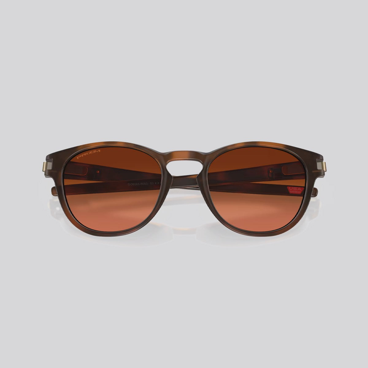 Lentes de Sol Oakley Latch Matte Brown Tortoise / Prizm Bronze Gradient - vista 5