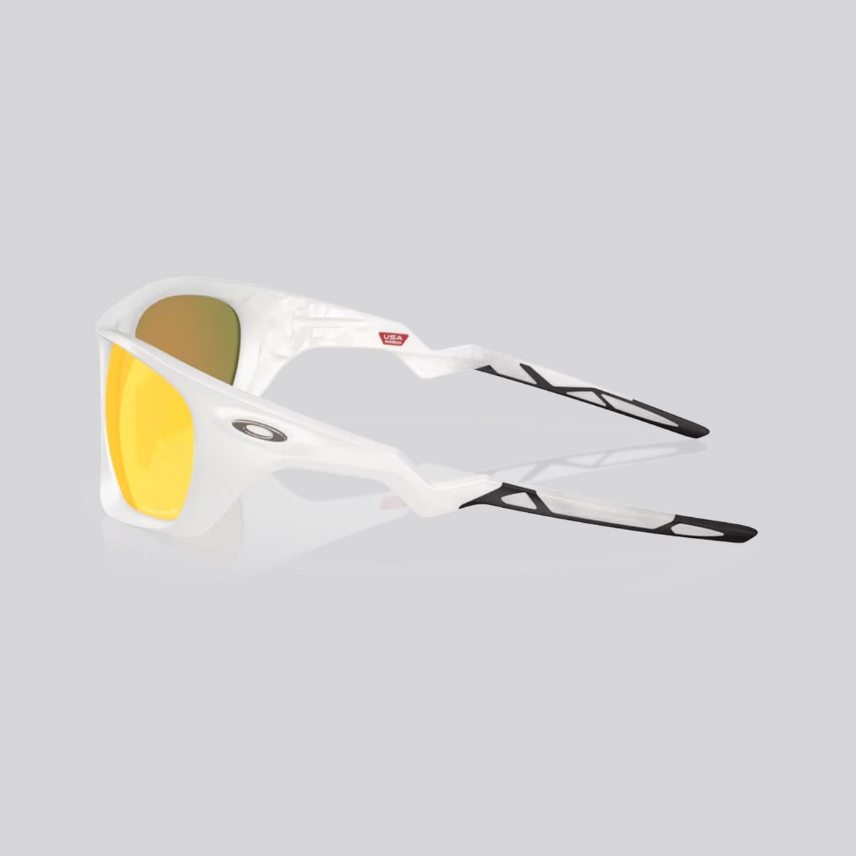 Lentes de Sol Oakley Lateralis Matte Vapor / Prizm Ruby Polarizado - vista 3